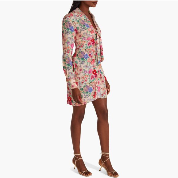 FAVORITE DAUGHTER Barely Holding It Together Floral Print Dress, Size 2, NWT - Picture 5 of 13